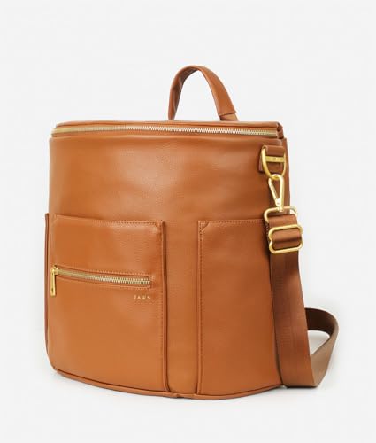 Fawn Design FWN-DSGN-DPB01 The Original Diaper Bag, Faux Leather Diaper Bag Backpack, Adjustable Detachable Straps thumb #1