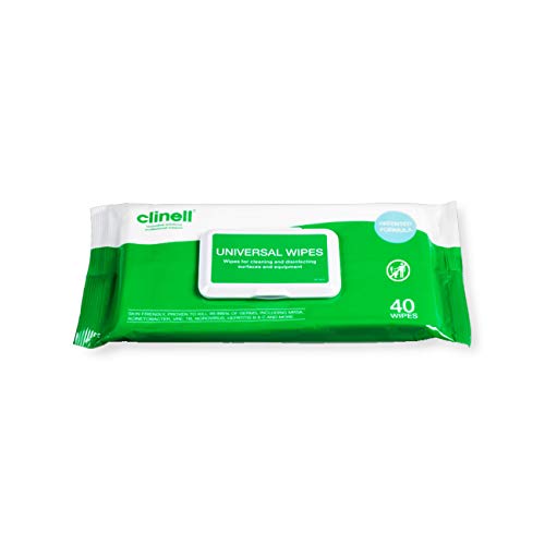Clinell Universal Sanitising Wipes - Pack of 40