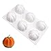 SUNSK Moldes de Pastel Moldes de Silicona de Calabaza 3D Halloween Molde para Hornear Pastel de Mousse Moldes de Postre para Trufas Chocolate Gelatina Pastelería