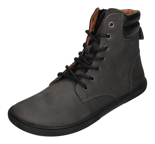 KOEL Damenschuhe - Barefoot Booties Florence Dark Grey, Größe:38 EU