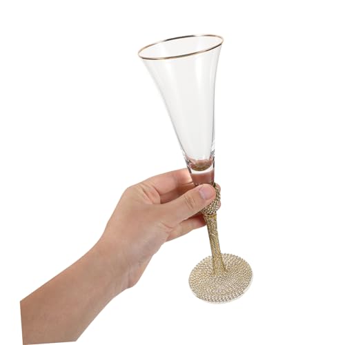 Copa de champán alta PRETYZOOM para servir cócteles y vino con estilo 8