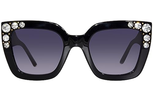 Carolina Herrera HER 0130/S Black/Dark Grey Shaded 52/23/145 women Sunglasses2