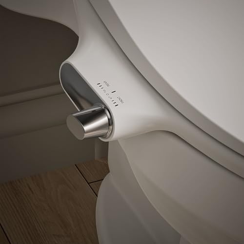 Kohler 39224-0 PureWash M325 D-Shaped Manual Bidet Toilet Seat, Dual Self-Cleaning Wands, Water Volume Control, Frontal and Rear Wash, Quiet Close, Cold Water Use, White by Kohler - Image 3