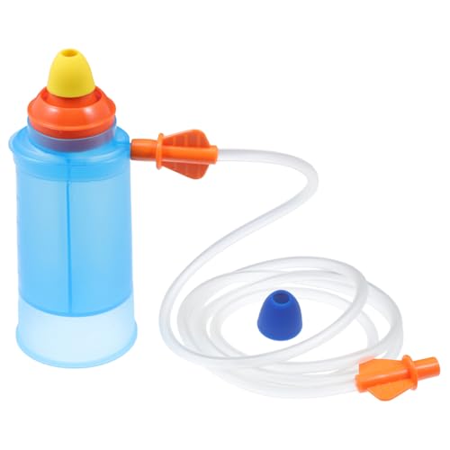 OFFIGAM Dispositivo de irrigación nasal botella de limpieza nasal dispositivo de nasal arandela nasal nasal irrigador nasal electrico lavadora nasal páginas Blue