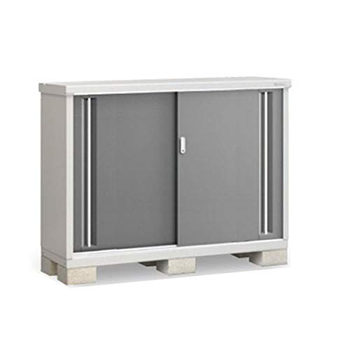 【受注生産品】イナバ物置 MJX/シンプリー MJX-155B CG 全面棚タイプ 『屋外用収納庫 DIY向け 小型 物置』 CG(チャコールグレー)
