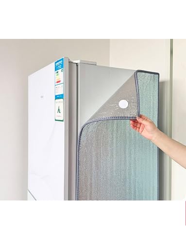 Funda universal para refrigerador, impermeable, a prueba de polvo, protección solar para uso en interiores y exteriores