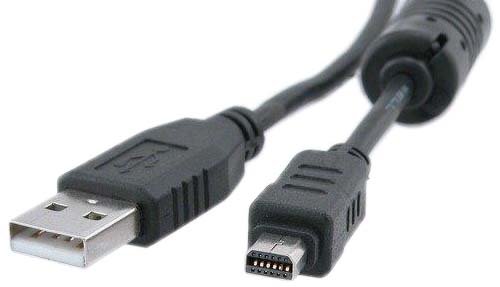 Cavo Dati USB Per Olympus Pen E-P2 sostituito: Olympus CB-USB5 / CB-USB6, per il trasferimento dei dati tra fotocamera e il PC