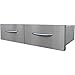 BBQ Built-In Horizontal Bins