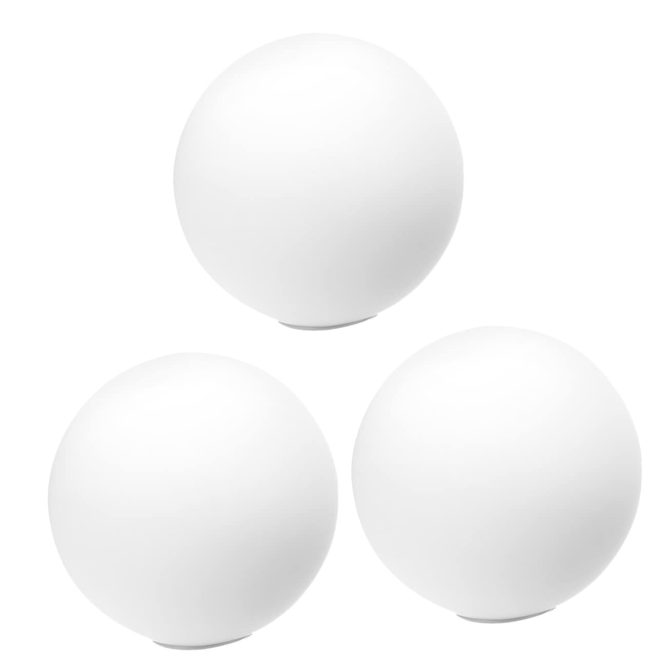 Uonlytech 3pezzi Paralume Globale Acrilico Per Lampade Da Parete E Posto Copertura Lampada Sfera Per Giardino E Patio Con Attacco Sostituzione Pratica E Decorativa
