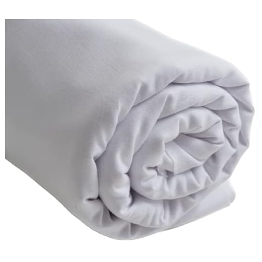 IPEA Tessuto in Cotone Bianco Leggero - 200 cm x 150 cm - Made in Italy - Tessuto al Metro per Cucito, Abbigliamento, Fodere, Arredamento, Accessori, Patchwork, Stoffa Tinta Unita per Cucire
