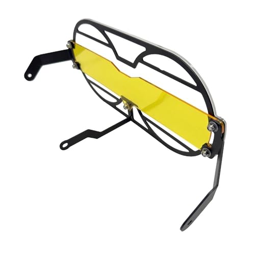 Cache latéral et grille de phare jaune V85 TT pour un look aventure unique