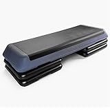 WanuigH Aerobic Step Fitness-Pedal-Schritt-Schritte Übungsbeine Aerobic Rhythmic Aerobic Yoga Gym Home Tägliche Übung (Farbe : Grau, Size : 110x41x20cm)