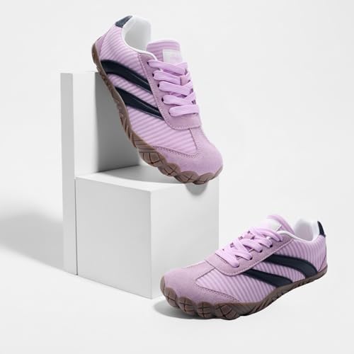 Image of Barefoot Shoes Women Casual Sneakers,Wide Toe Box Shoes Women Zero Drop Barefoot Shoe Men,Minimalist Trail Running Shoe,Non-Slip Lightweight Breathable Comfortable Fashion Walking Hiking Shoes Unisex