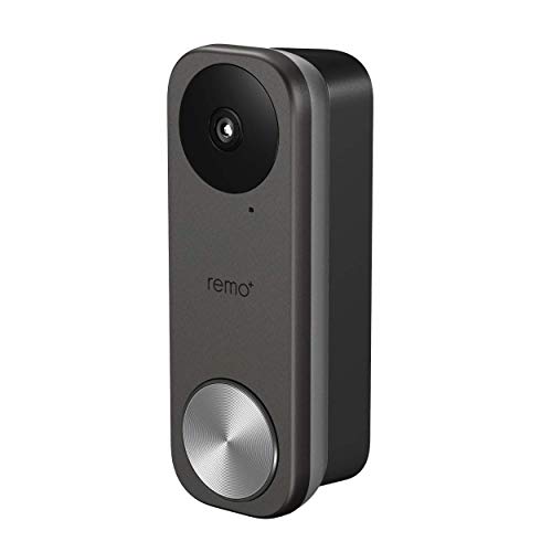 Remo+ RemoBell S Câmera de Vídeo WiFi com Vídeo HD, Sensor de Movimento, Conversa de 2 Vias e Alexa