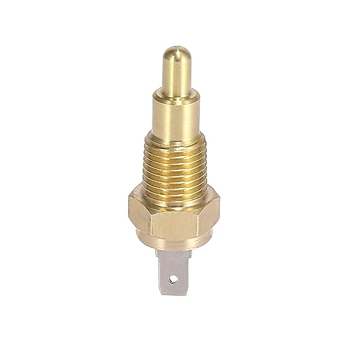 X Autohaux A21092600UX0032 Universal Automotive Radiator Engine Cooling Fan Temperature Thermostat Sensor Switch 1/4 Inch Npt 180 Degree thumb #4