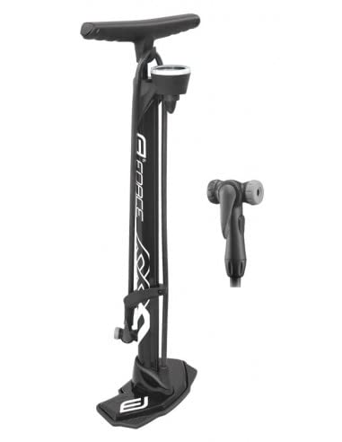 FORCE Bomba de bicicleta Profi Star de aluminio con manómetro 11 bar