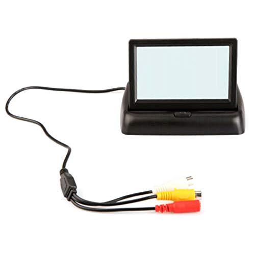 Generic Foldable 4.3Inch Color LCD TFT Reverse Rear View Monitor for ...