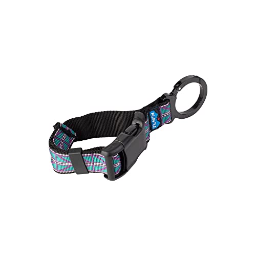 Image of KAVU Skeena Extension Strap With Buckle and Carabiner - Elastic Backpack Luggage -Purple Arrow