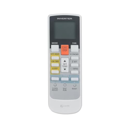 Image of 7SEVEN Compatible with O General AC Remote Control AR-RAE1E Model 107B Suitable for 1 1.5 2 Ton Split & Window Air Conditioner - Match Key by Key Exactly with existing OGeneral AC Remote Function