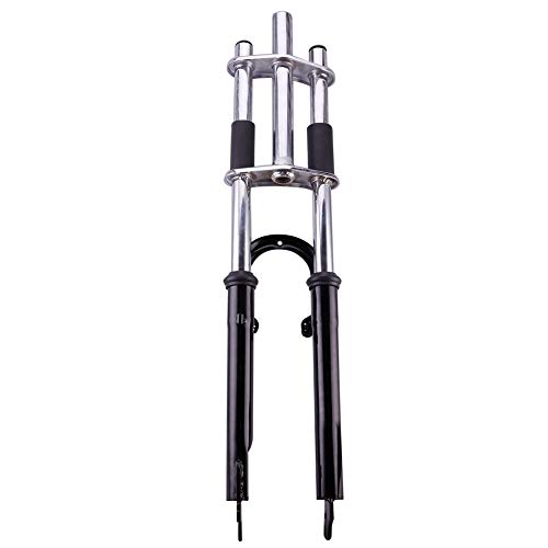 Niome Mountain Bike Front Fork 26\" Black Bicycle Forks Accessories Parts Cycling Bike Fork - Thumbnail 5