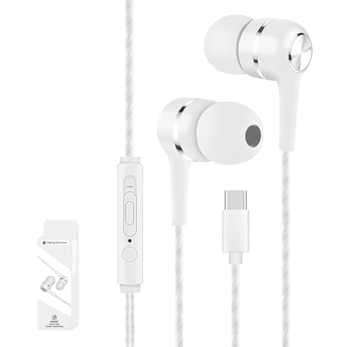 Rpanle Écouteurs Filaire USB C...