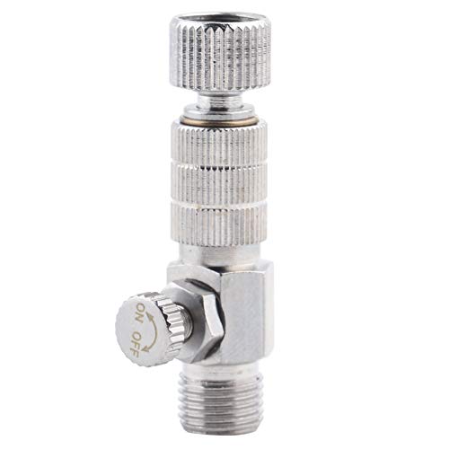 Airbrush Quick Disconnect Coupler, 1/8" Adaptor Fitting Coupling Connector Airbrush Air Hose Adjustment Control Valve