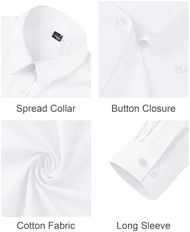 J.VER Women's Long Sleeve Stretch Button Down Work Blouse - Image 5