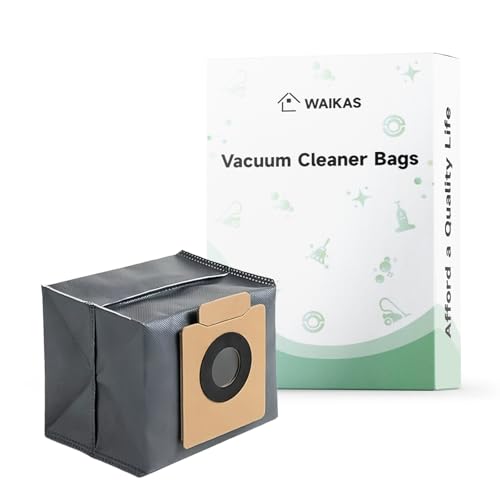 Image of WAIKAS 20 Pack Dust Bags for Eufy X10 Pro Omni Robot Vacuum and X8 Pro with Self-Empty Station, Large Capacity Replacement Parts /Accessories