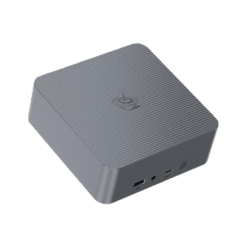 Image of Beelink EQR7 Mini PC with AMD Ryzen 7 7735HS (8C /16T, up to 4.75GHz), 24GB LPDDR5 1TB PCle4.0 NVMe M.2 SSD, WiFi 6, Dual LAN, Bluetooth 5.2, AMD Radeont 680M, Dual Display Output, W-11 Mini PC