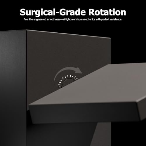 Lustrlach Motion Sensor Outdoor Wall Light Fixture Outdoor LED Wall Mount with Adjustable Lamp Head for Patio, Yard, Garden