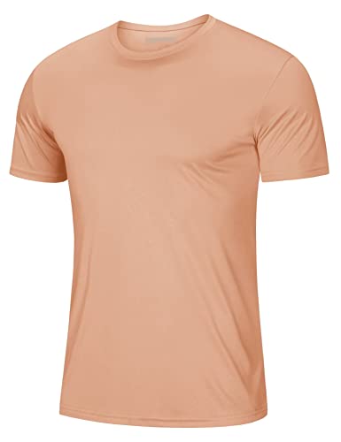 Image of MAGCOMSEN Men's Short Sleeve T-Shirt Quick Dry UPF 50+ Athletic Running Workout Fishing Top Tee Performance Shirts