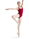 Bloch Dance Damen Ballerina Basic Tank-Trikot, Rot, Größe L