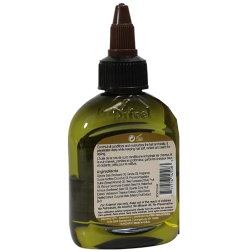 Image of Difeel Coconut Hair Oil Blend 7.1 Ounce ounce