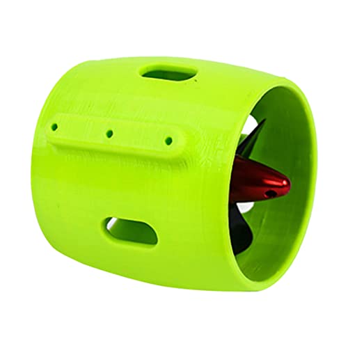 Almencla RC Jet Underwater Propeller Motor Thruster 4-Blade Thruster Used in DIY RC Nest Ship Boat Model - CCW