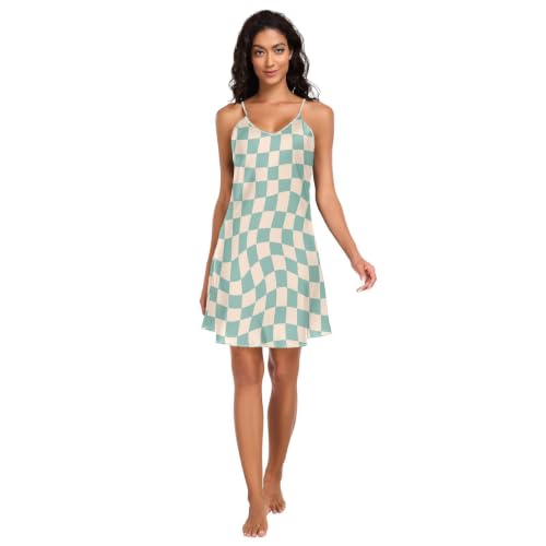 Chemise de nuit sans manches en soie pour stopper les nuits chaudes