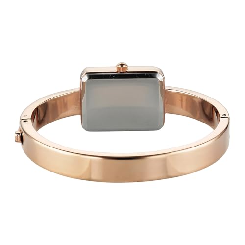 Image of Sonata Aura 2.0 Quartz Pink Dial Rose Gold Stainless Steel Strap Analog Watch for Women - 87096WM01W