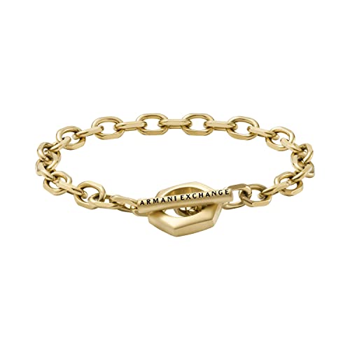 Image of A|X Armani Exchange Stainless Steel Chain Bracelet for Men