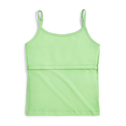Image of YouGotPlanB Cotton Padded Camisole | Pack of 1 | Ages 8-16 Years | Built-in Light Padding | Full Coverage | Ideal for School