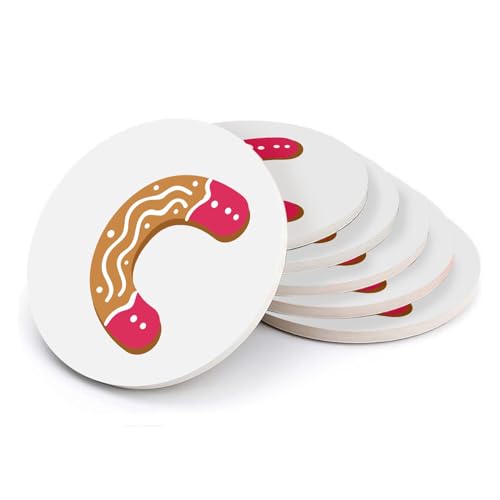 Sous verre ronds céramique pour éviter rayures table repas enfant C