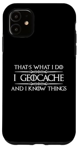 Regali di geocaching | I Geocache e so cose divertenti GPS Custodia per iPhone 11