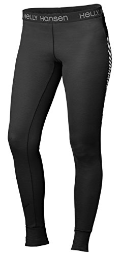 Helly-Hansen Women's HH Active Flow Baselayer Pants, X-Large, Ebony