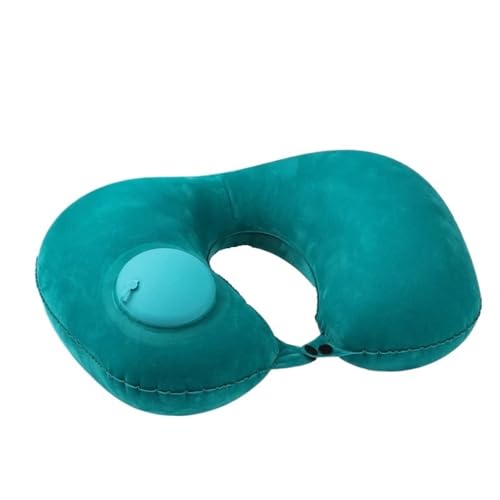 Almohada Inflable de Viaje en Forma de U Ligera