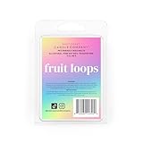 Fruit Loops | Pet Friendly Wax Melts | Natural Soy | Clean Burning | Non-Toxic | Veterinarian Approved | Pet Odor Eliminator | Air Freshening Scented Wax Melts