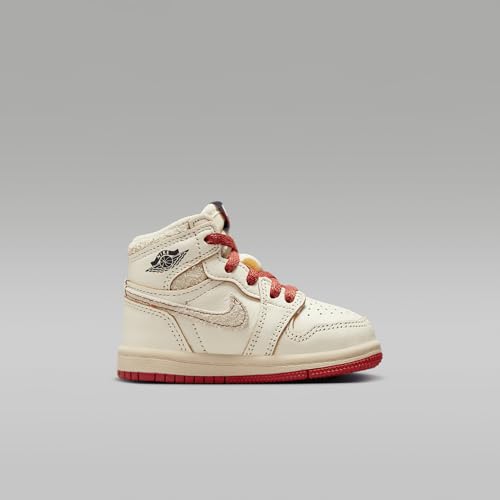 Retro High Jordan 1 (TD) in Sail/Cinnabar-Light Bone3