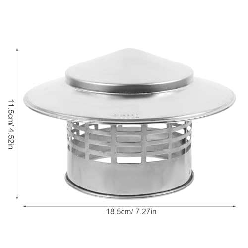 Capuchons d'aération de cheminée et toit imperméable pour grille