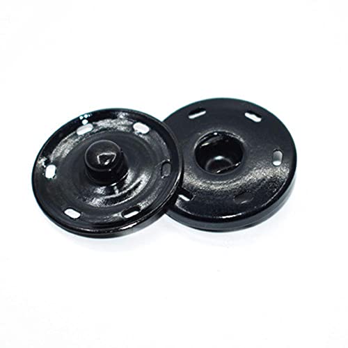 Li Ying 5 Juegos de Botones a presión de Metal para Coser Herrajes Botones de presión Ocultos Cierre de Broche Botón de Abrigo de Lana Carta de aleación Bolsos de Bricolaje Broches Botón a presión Cover