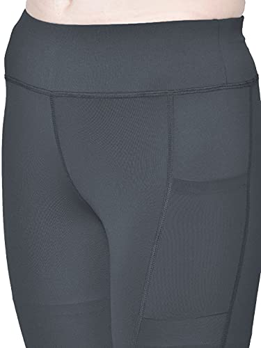 Image of CHKOKKO Women's High Rise Regular Fit Polyester Blend Sports Leggings (JSSTIGHT)