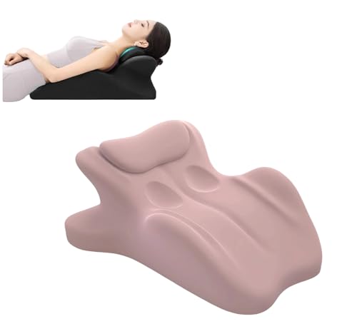 Ergonomic Memory Foam Wedge Pillow for Couples – 27° Angled Intimacy Support, Multi-Position Pillow for Adults, Sleeping, Reading, Back & Waist Support, Removable Breathable Cover (Light Pink)