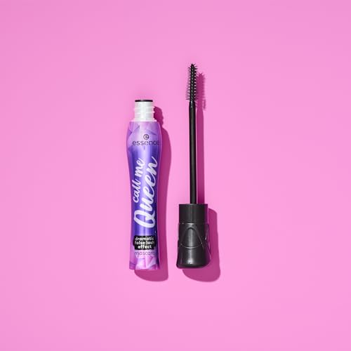 Essence Call Me Queen Dramatic False Lash Effect Mascara – Volumizing & Lengthening, Washable Black — view 7
