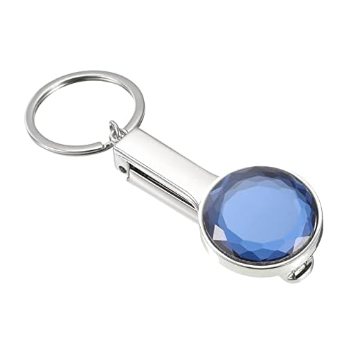 sourcing map Gancho Monedero Plegable - Soporte Portátil de Metal Colgador Bolso de 2,6" x1,34(LxW) para Almacenamiento Mesa Bolsos Decoración, Azul